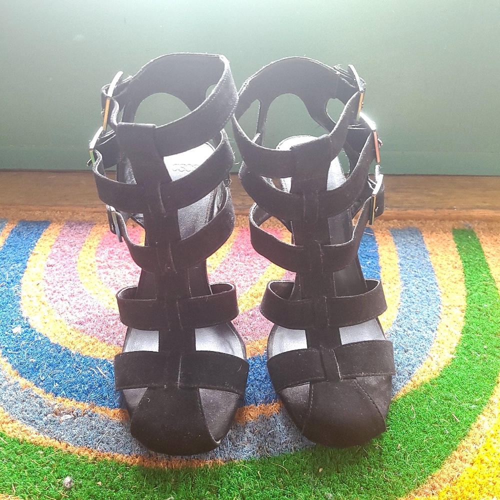 Asos strappy sandals size 8
